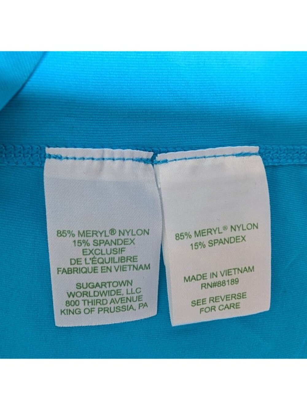 Lilly Pulitzer Justine Luxletic Pullover Lunar Blue Womens Size S 1/4 Zip Long S - Picture 8 of 13